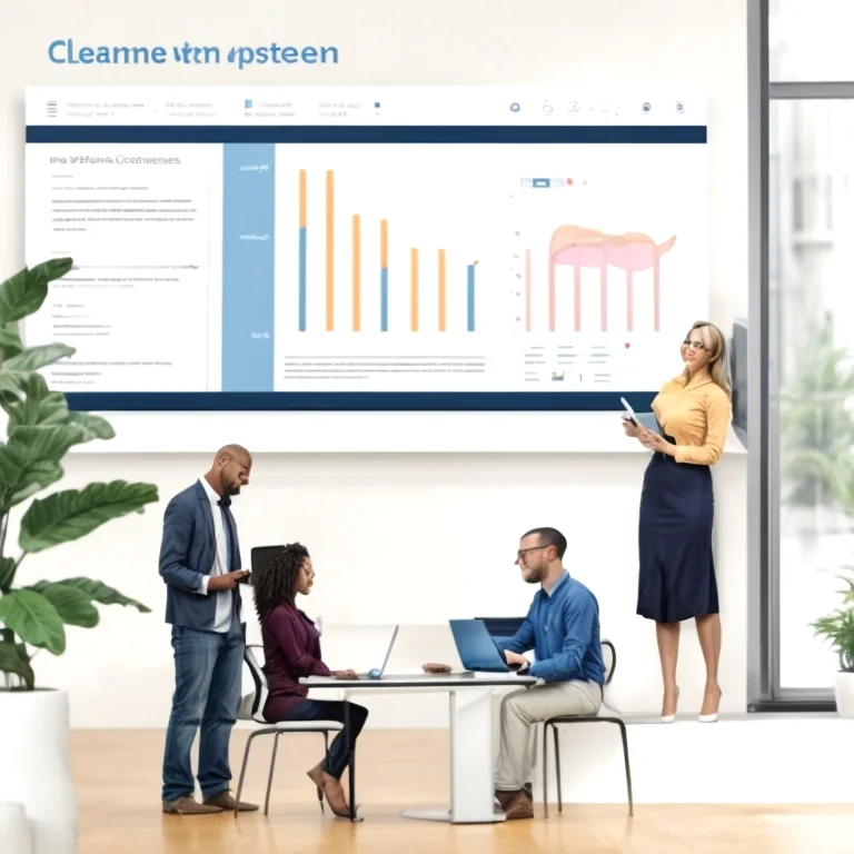 Professionals learning on laptops